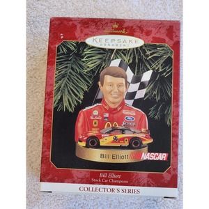 Hallmark Keepsake Ornament 1999 Bill‎ Elliott Stock Car Champions Series #3 New